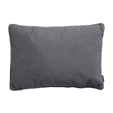 Sierkussen l60b40cm pip.pan grijs